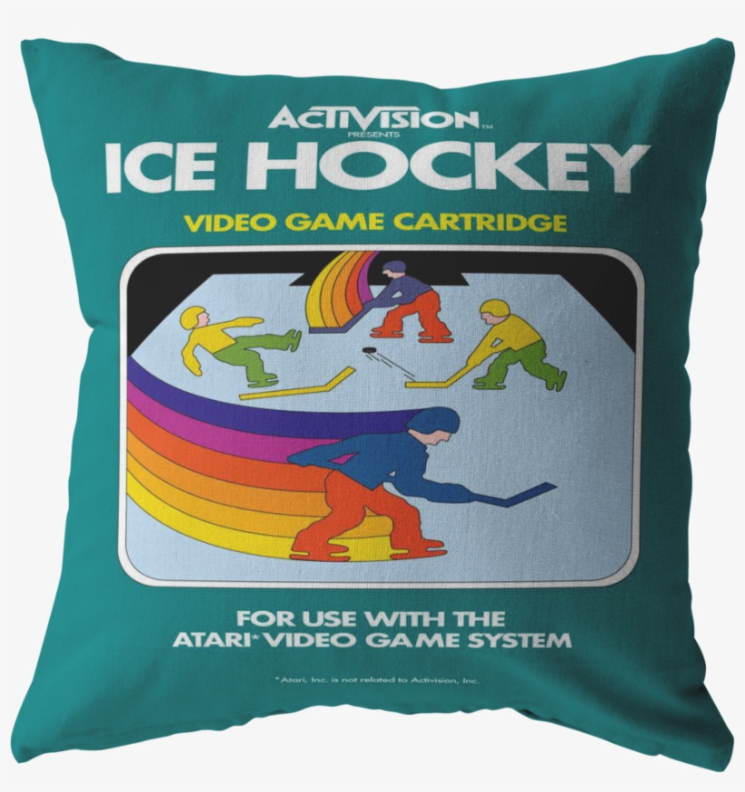 Retro Activision Ice Hockey Inspired 80s Video Game Texas 900x900