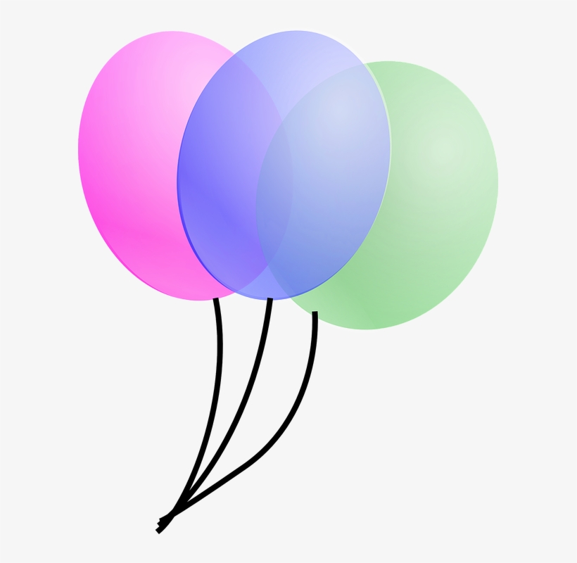 Birthday Balloons Png 23, Buy Clip Art - Balloons Clip Art, transparent png