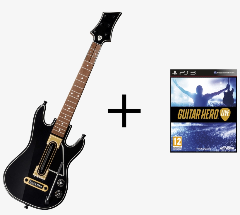 Guitar Hero Live Guitar Ps3, transparent png