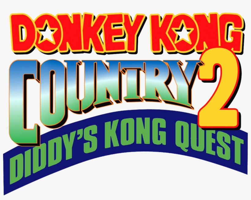 You - Donkey Kong Country 2 Logo, transparent png