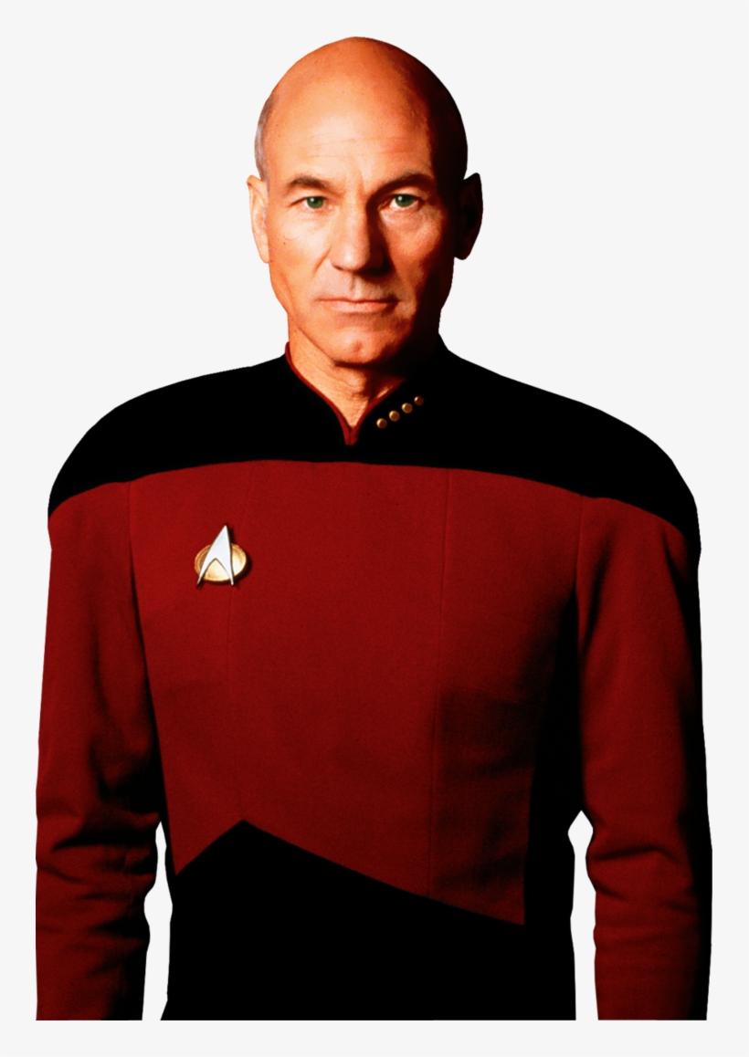 Picard Png - Star Trek Stewart Patrick, transparent png