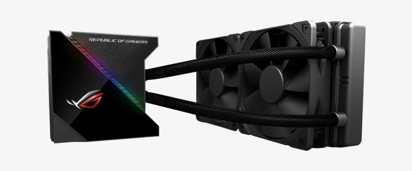 Rog Ryujin 240, 240mm Radiator, Liquid Cooling System - Asus Rog Ryujin 240, transparent png