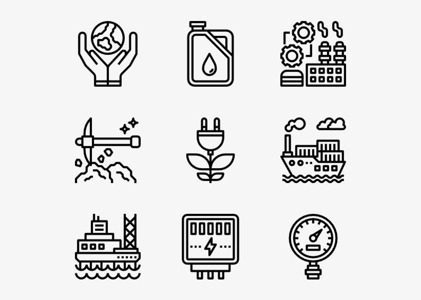 Heavy And Power Industry - Iconos De Arquitectura Png, transparent png