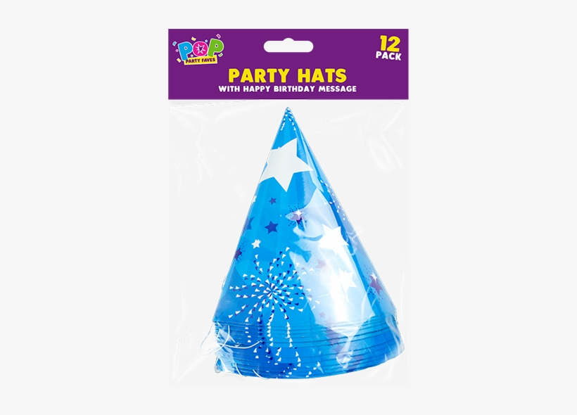 Hats - Decorated Blue - Birthday, transparent png