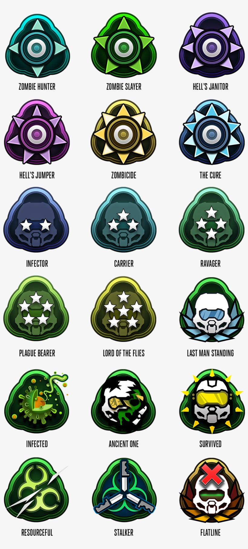 Infection - Halo 5 Guardians Medallas, transparent png