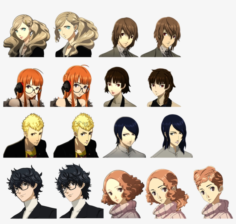 I Did Some P5 Sprite Edits Yaay - Cartoon, transparent png