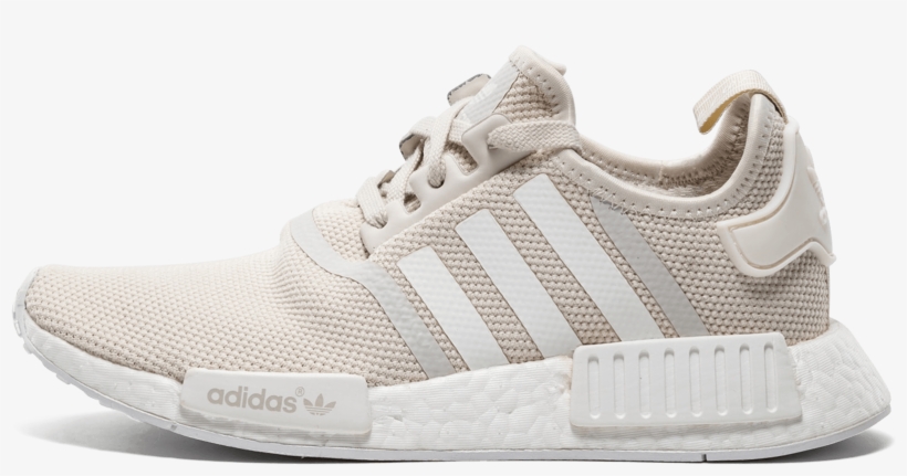 The Women's Adidas Nmd Is Featured In This Colorway - Nmd_r1 Shoes Beige, transparent png
