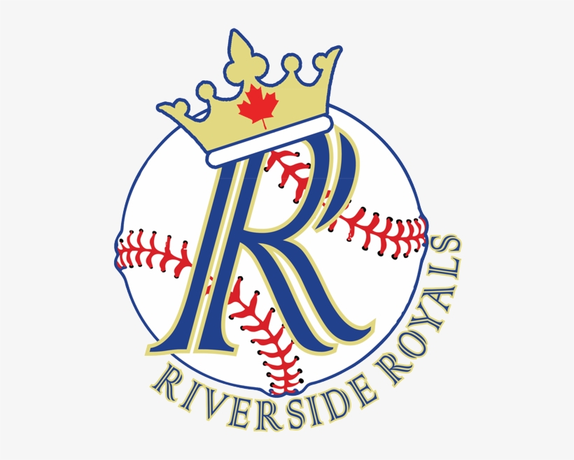 Riverside Royals Bantam Major Riverside Baseball Logo 500x578 PNG