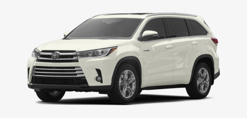 2019 Toyota Highlander Hybrid Suv - Toyota Highlander Hybrid Black, transparent png