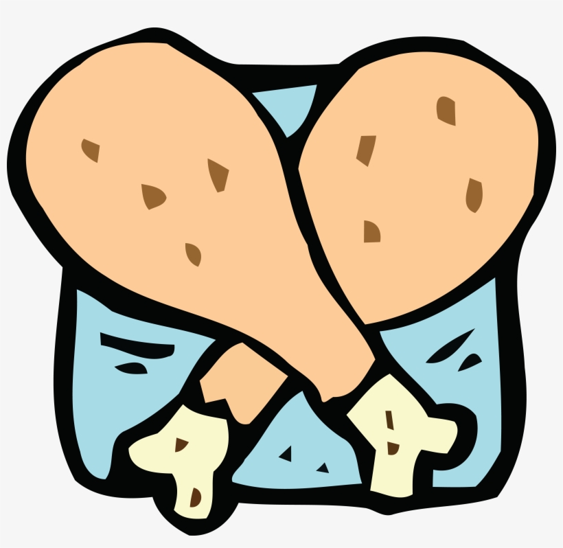 Free Clipart Of Chicken Drumsticks - Protein Clipart Png, transparent png