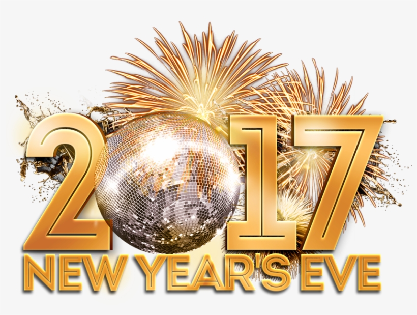 New Years Eve 2017 Logo V1 - Fireworks, transparent png