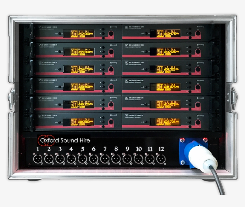 Multi Channel Wireless System With 12 Receivers For - Display Device, transparent png
