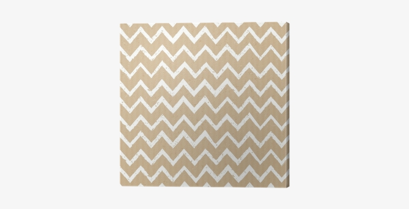 Seamless Cardboard Paper Chevron Background Canvas - Cushion, transparent png