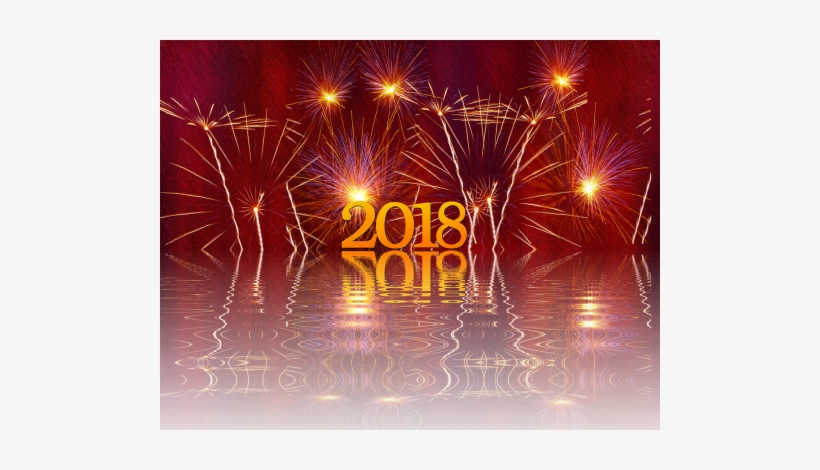 Sylvester,2018,new Year's Day,new Year's Eve,fireworks,year, - Happy New Year 2018 Image Hd, transparent png