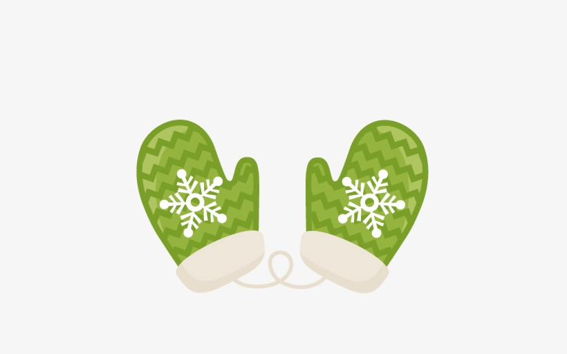 Chevron Mittens Svg Scrapbook Title Winter Svg Cut - Winter Mittens Png, transparent png