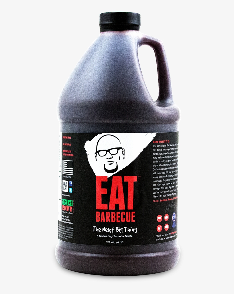 Eat Barbecue The Next Big Thing Bbq Sauce - Eat Barbecue The Most Powerful Stuff Bbq Rub - 29oz, transparent png