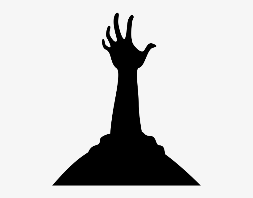 Zombie Rubber Stamp - Statue Of Liberty Black Png, transparent png