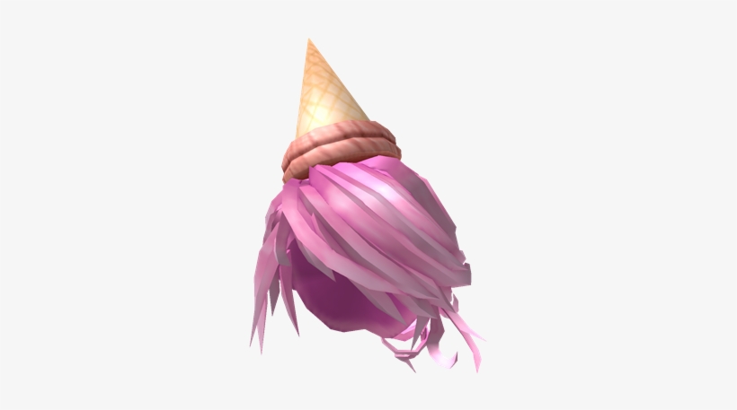 Strawberry Ice Cream Hair - Strawberry Ice Cream, transparent png