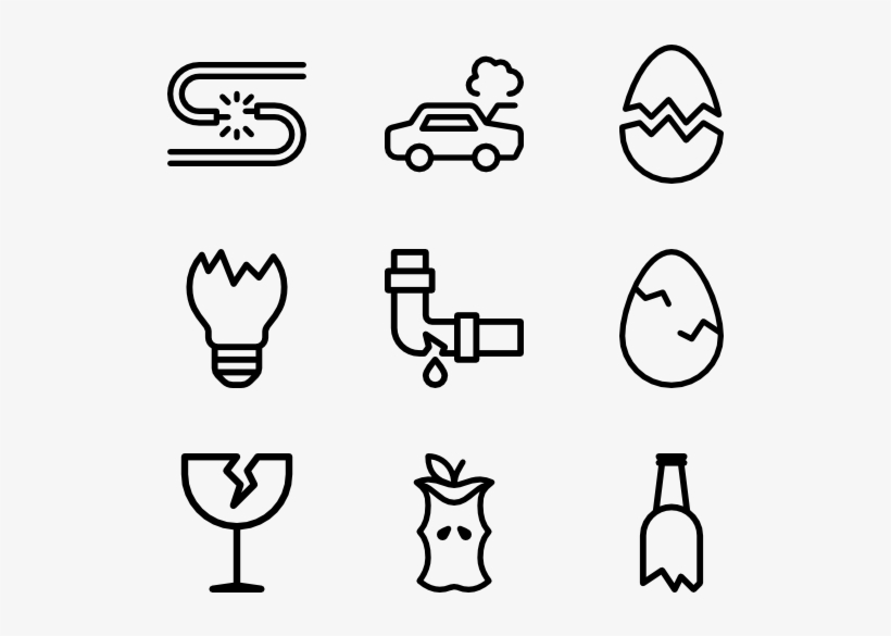 Broken - Wedding Icon Free, transparent png