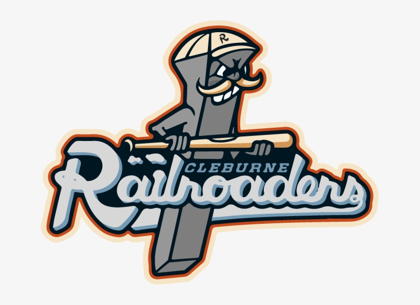 Railroaders Baseball - Cleburne Railroaders Logo, transparent png