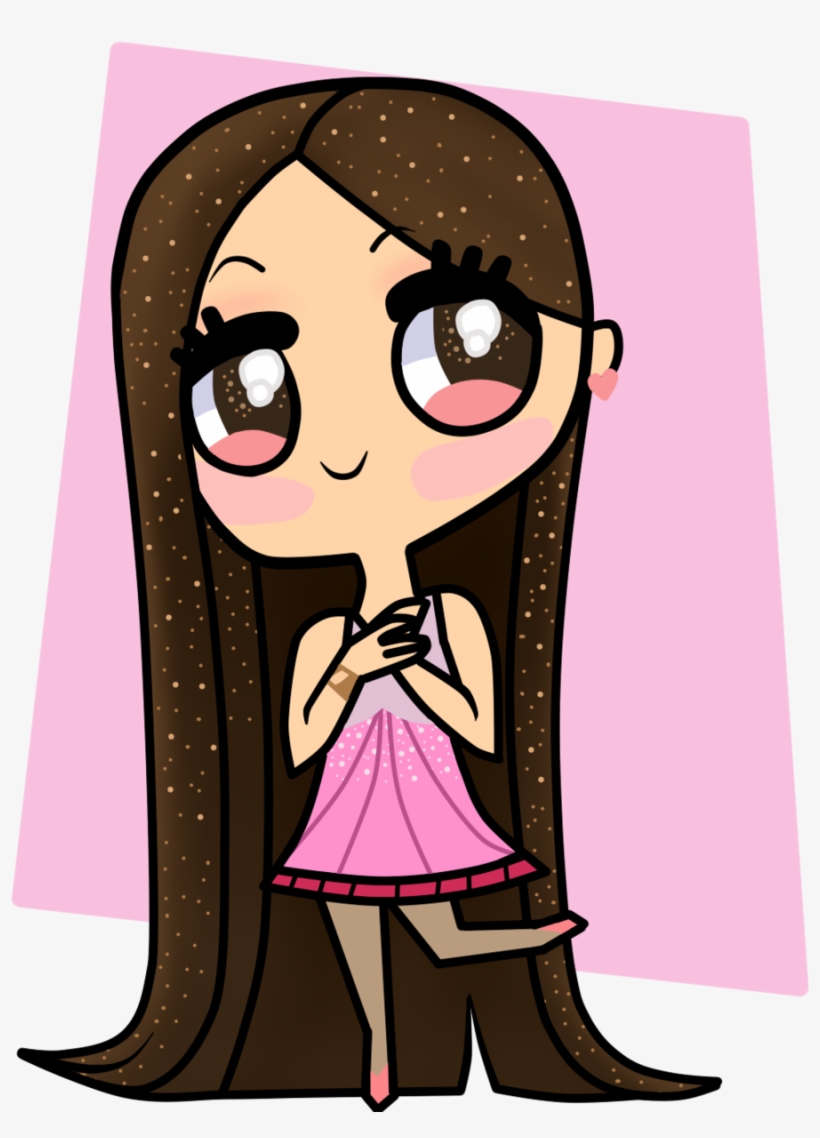 Brunette Drawing Brown Hair - Brunette Chibi, transparent png