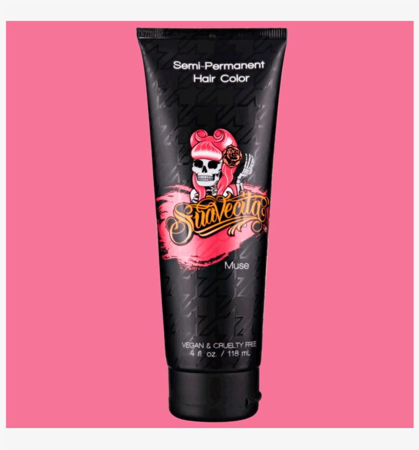 Muse Semi-permanent Pink Hair Color - Suavecita Hair Dye Muse, transparent png