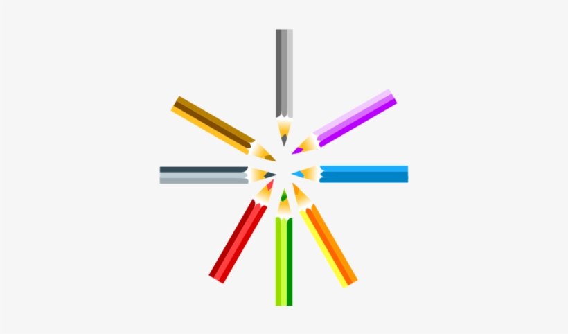Colour Pencils Clipart - Colored Pencil, transparent png