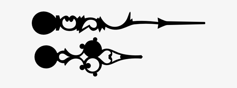 Old Clock Hands Png, transparent png
