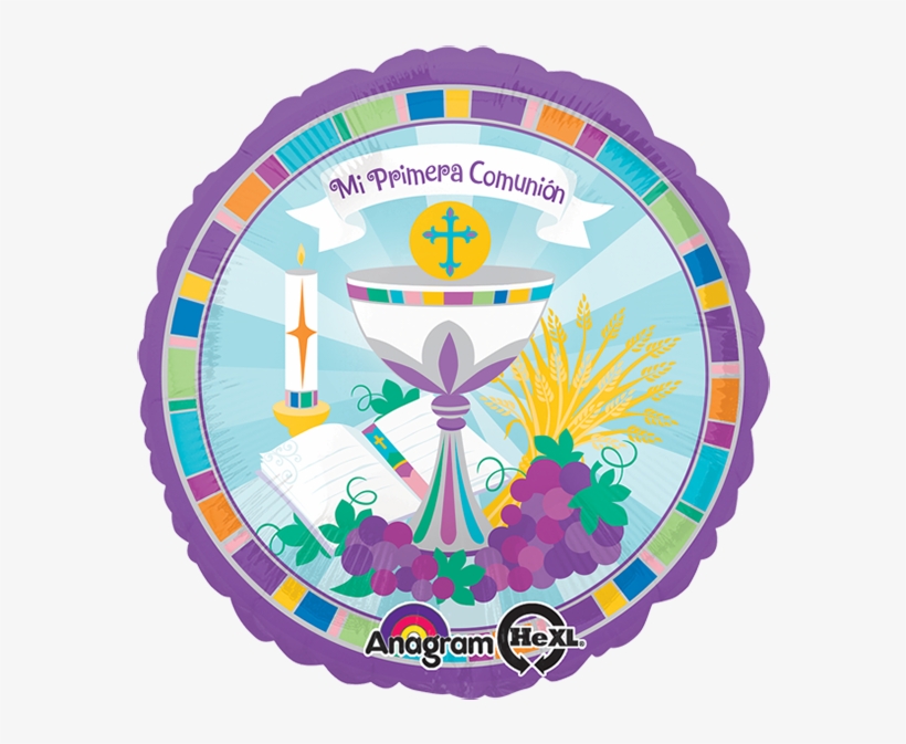 18 Mi Primera Comunion Balloon, transparent png
