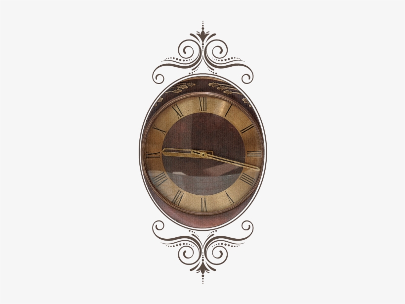 A Classic Old Clock - Wall Clock, transparent png