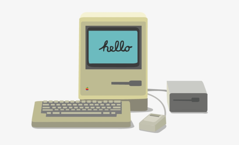 Apple Computer Original Macantosh - Apple Watch Macintosh Face, transparent png