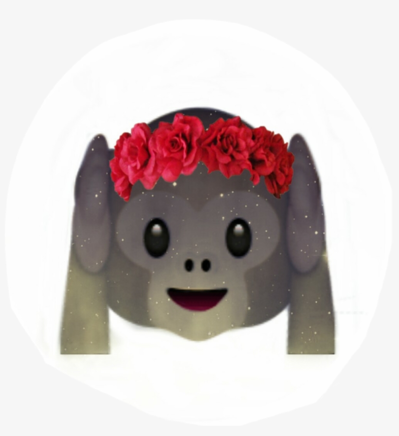 Flower Crown Emoji Png - Giant Calotrope, transparent png