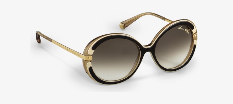 Louis Vuitton Anthea Sunglasses - Louis Vuitton Sunglasses Female, transparent png