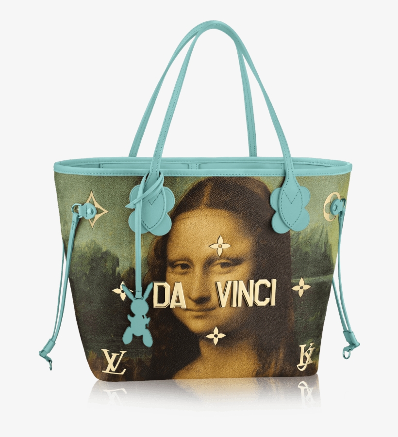 Take A Look At The Collaboration That Launches Globally - Louis Vuitton Neverfull Jeff Koons, transparent png