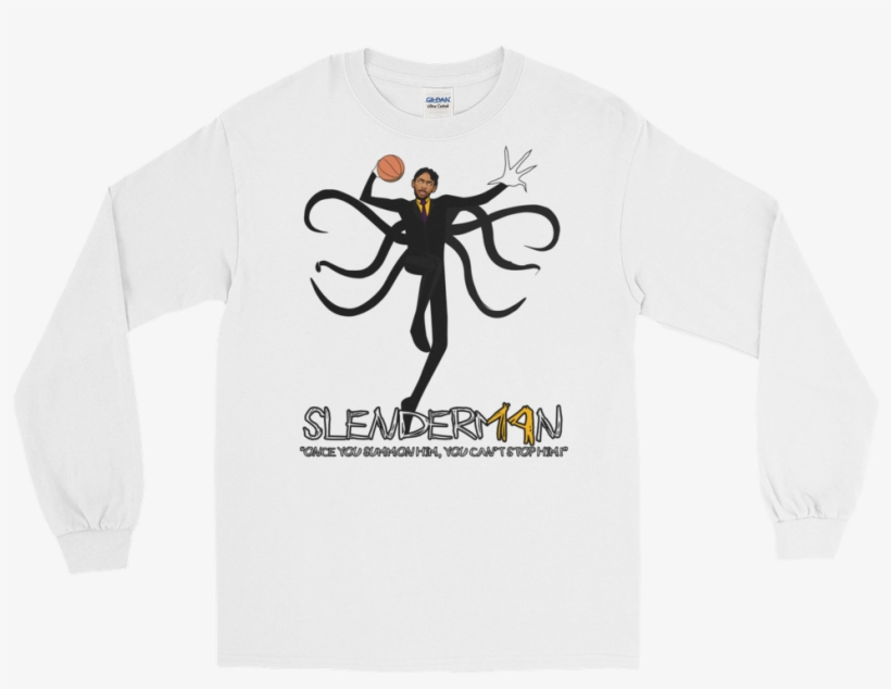 Slender Man Ingram Long Sleeve T-shirt - Iphone, transparent png
