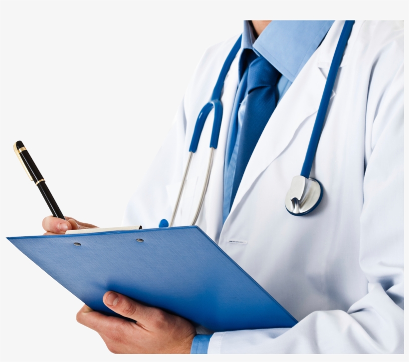 Doctor With Notepad Png Image - Health Care Doctor Png, transparent png