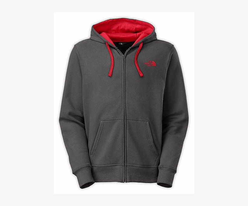 The North Face Embroidered Logo Full Zip Hoody Men's - Hoodie, transparent png