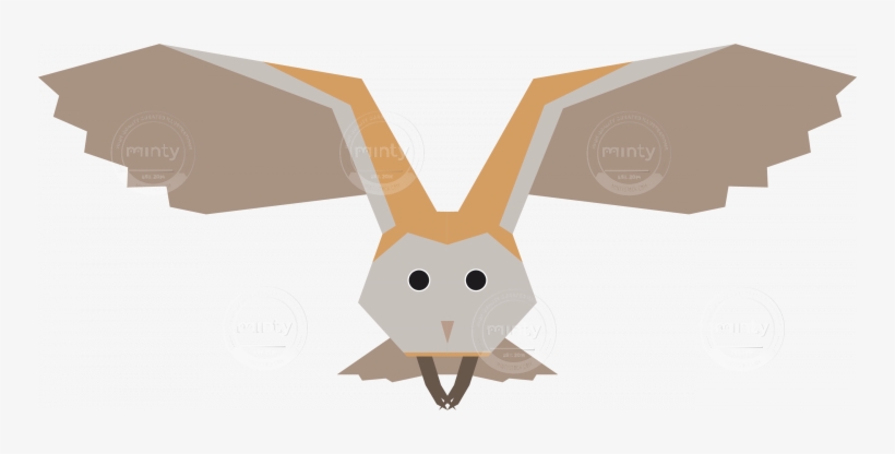 Barn Owl Bird Vector Artwork - Barn Owl, transparent png