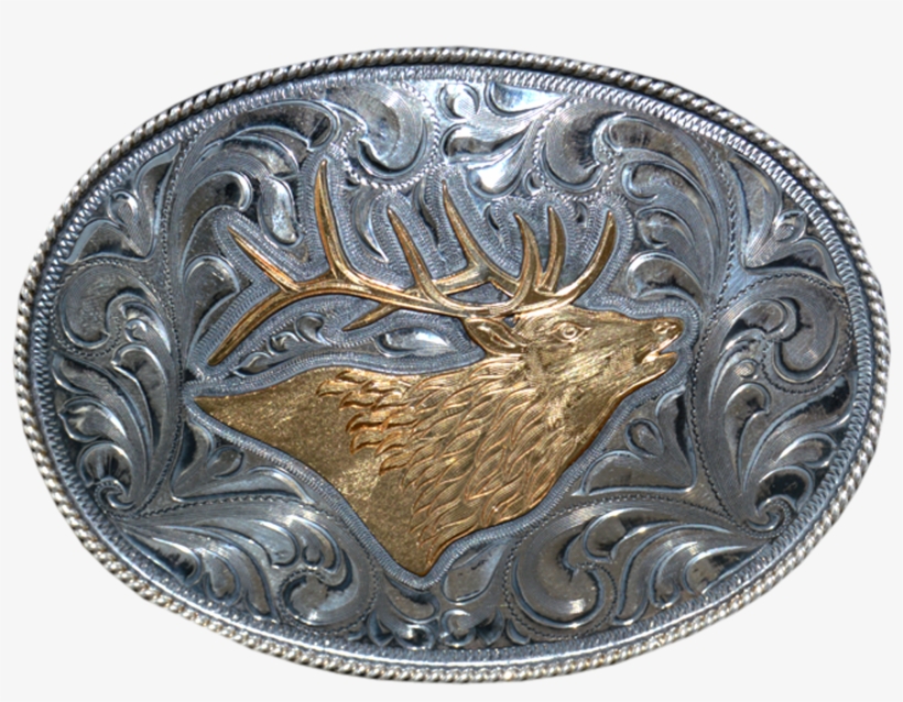 The Los Alamos Trophy Buckle - Gold, transparent png