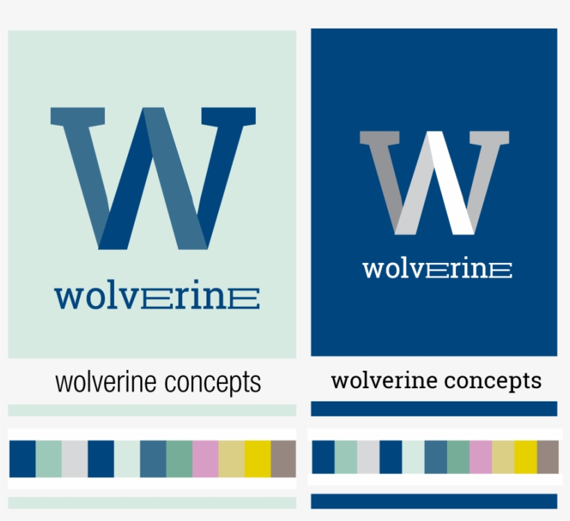 Logo Mark Concept Developed For Wolverine Concepts - Creative Writing, transparent png