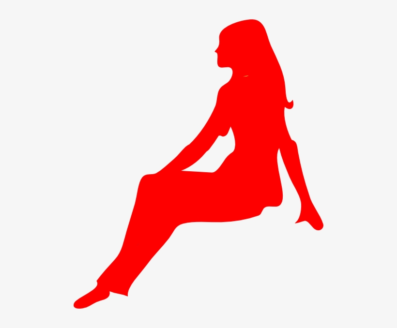 Free Download Silhouette Of Someone Sitting Clipart, transparent png