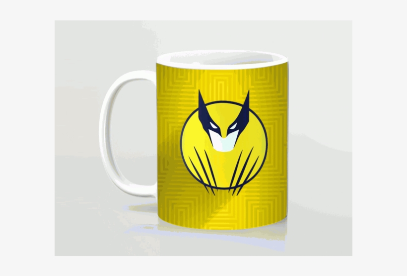 Wolverine Logo Printed Mug - Marvel Comics, transparent png