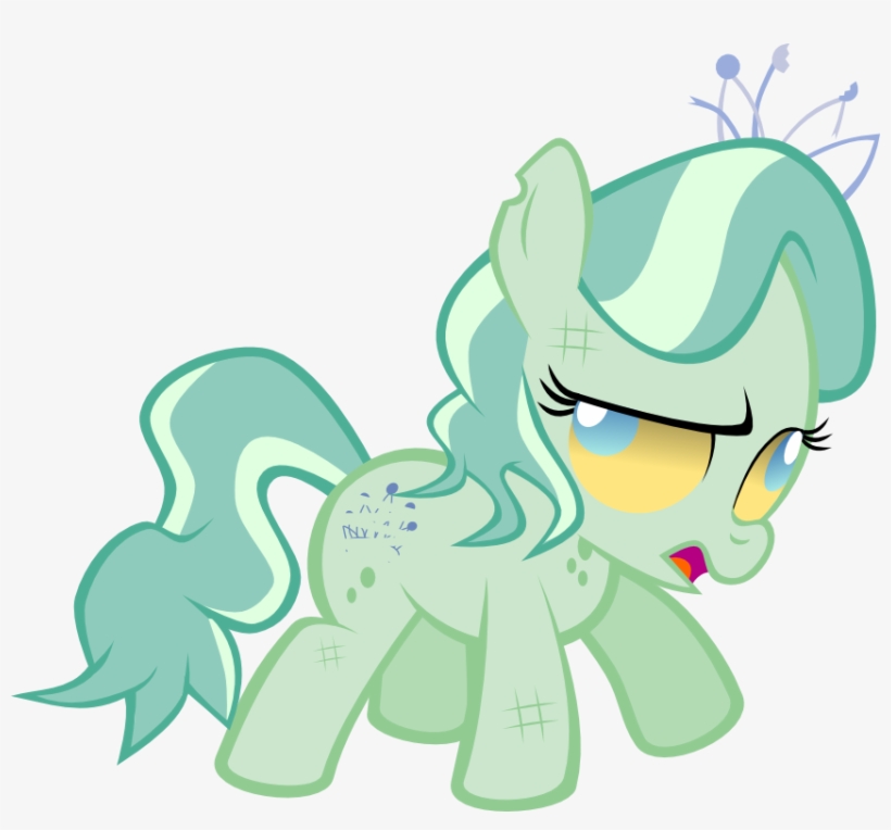 Magerblutooth, Diamond Tiara, Safe, Simple Background, - Mlp Insanity Diamond Tiara, transparent png