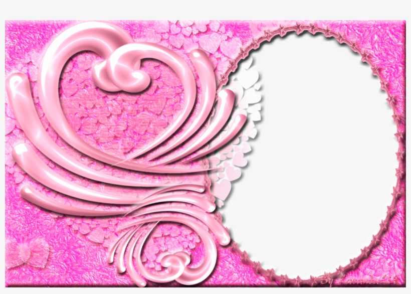 Border Design - Heart, transparent png