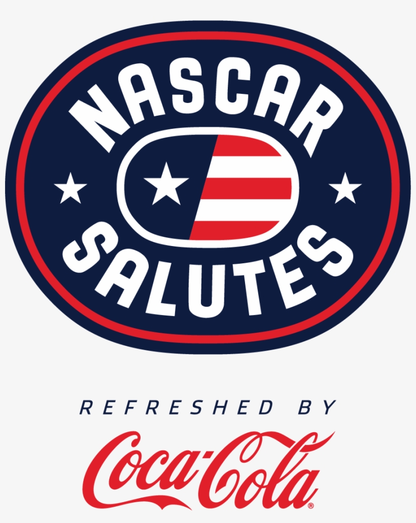 Nascar Salutes Logo - Nascar Salutes Refreshed By Coca Cola, transparent png