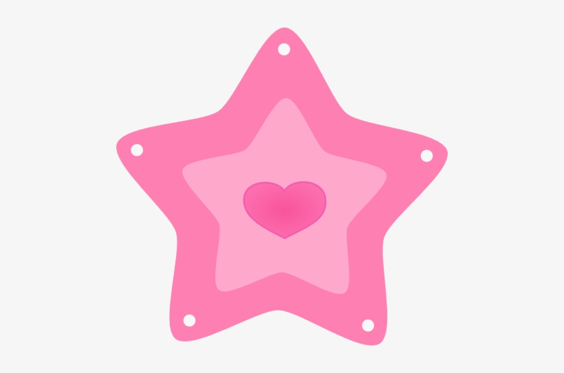 Confetti Border Png Hg Cu - Estrellas Rosas Png, transparent png