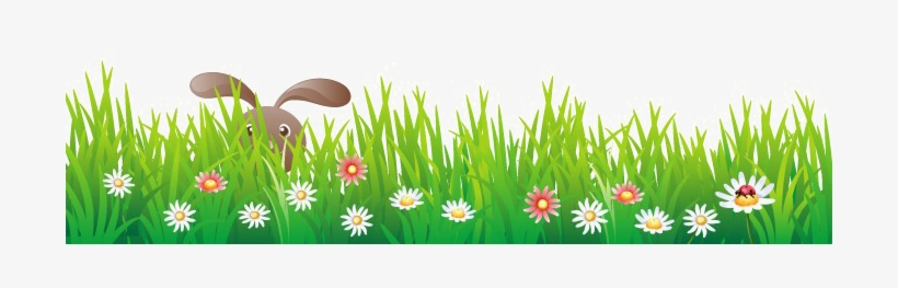 Flowers Image Background Arts - Easter Grass Png, transparent png