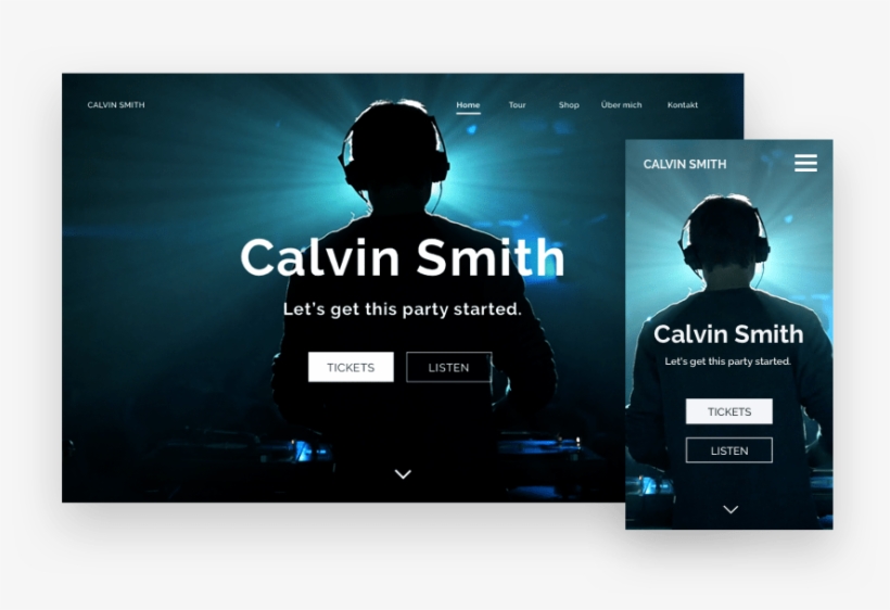 Music Website With Jimdo - Music, transparent png