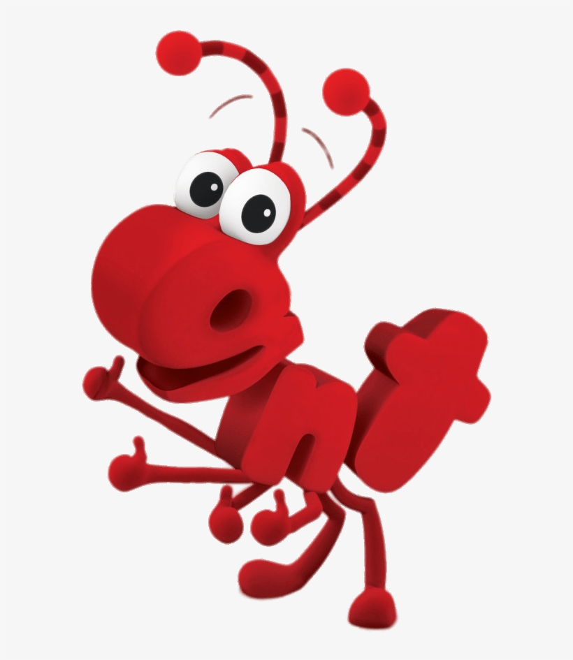 Word World Ant Thumbs Up Png - Red Ant Word World, transparent png