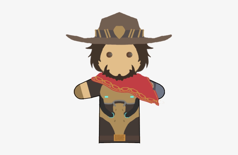 Overwatch Finger Puppets - Illustration, transparent png